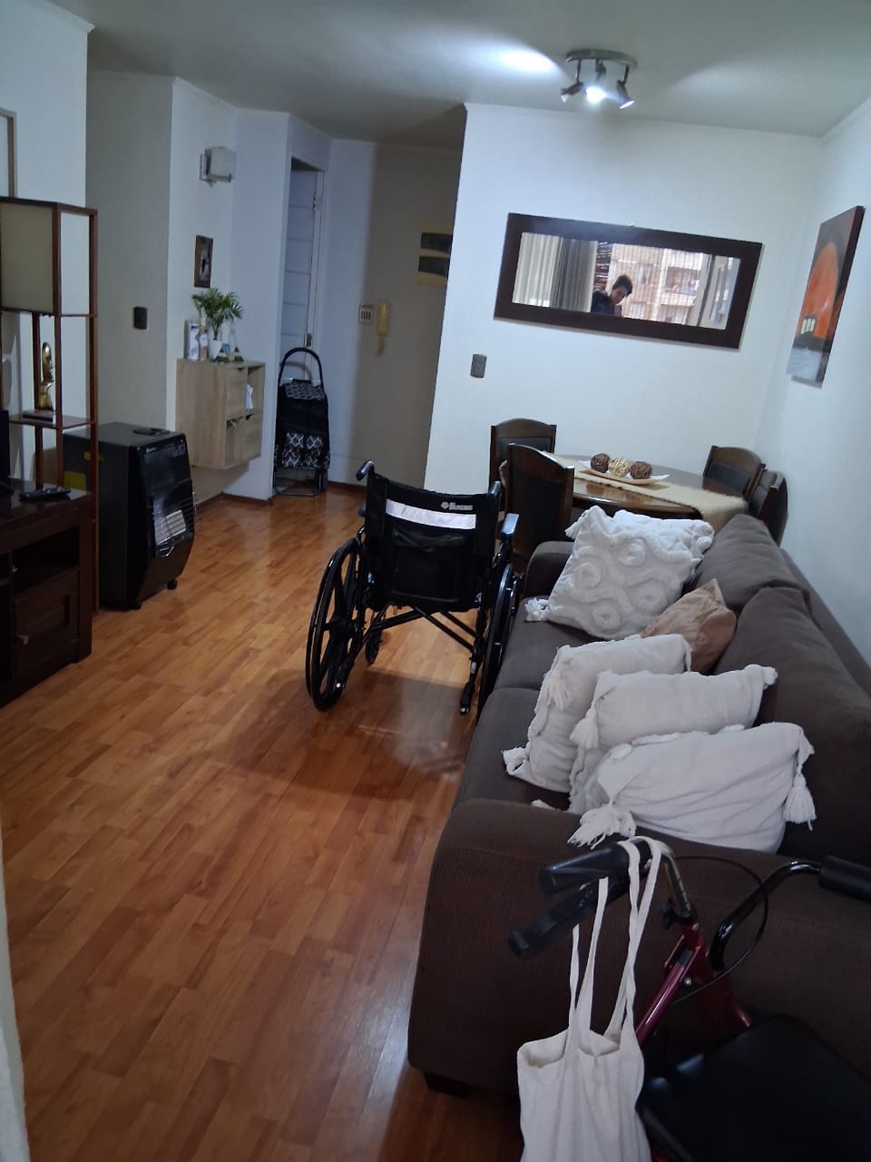 Se Arrienda Departamento Semi Amoblado en Macul | 2D + 2B